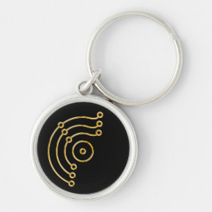 Symbol RUNA / GOLD Key Ring