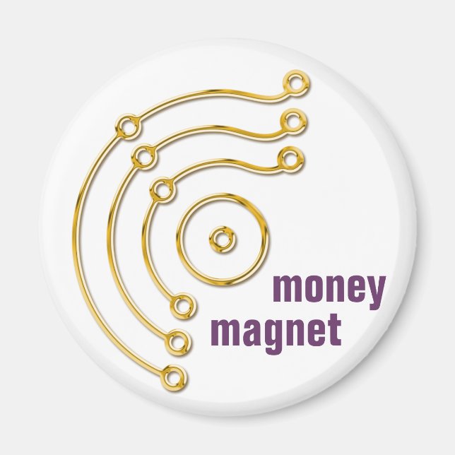 Symbol RUNA / GOLD, money, magnet (Front)