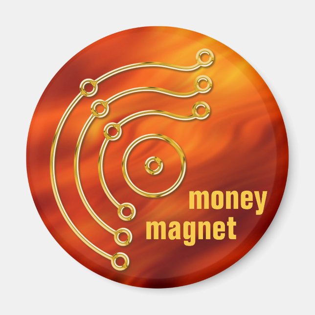 Symbol RUNA / GOLD, money, magnet (Front)