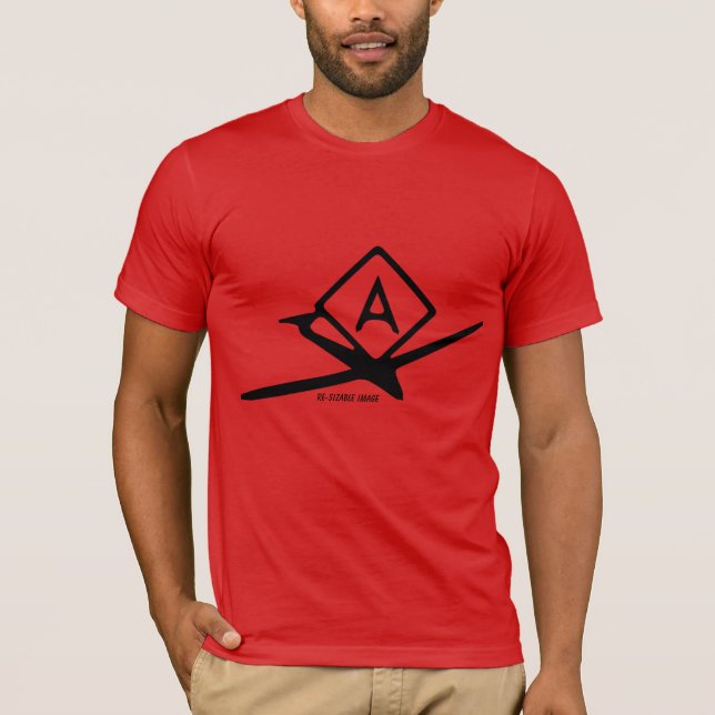 Symbol Sectional Chart Aerobatic Practice Area T-Shirt (Front)