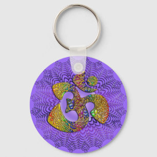 Symbol Universal OM / AUM - Ornament Key Ring