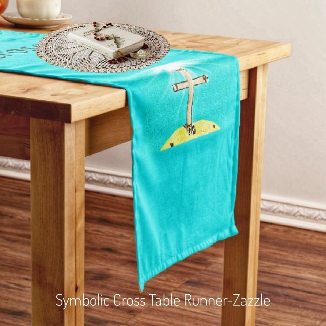 Symbolic Cross   Medium Table Runner (Creator Uploaded)