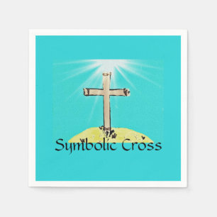 Symbolic Cross  Napkin