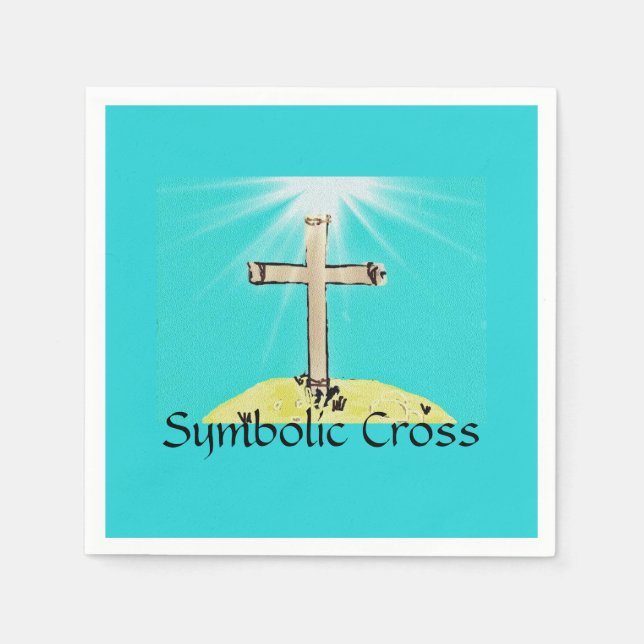 Symbolic Cross  Napkin (Front)