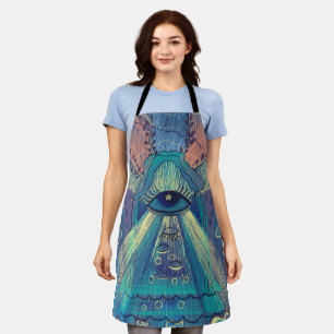 symbolic eye apron