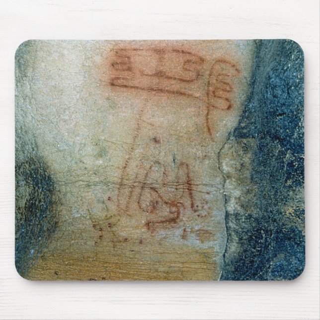 Symbolic figures (cave painting) mouse mat (Front)