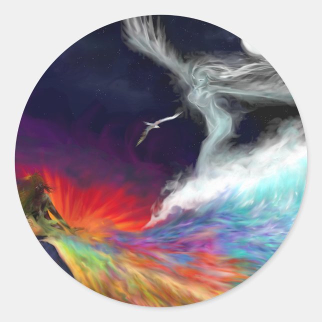 Symbolic Flows Sticker (Front)