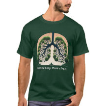 Symbolic Green Tree Lungs Environment Art