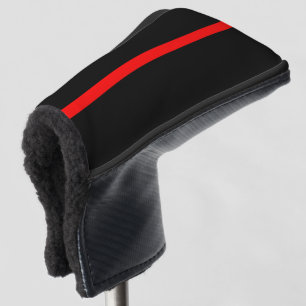 Symbolic Thin Red Line graphic design on Golf Head Cover