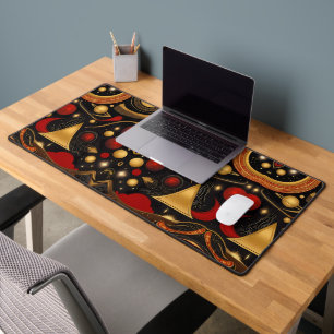 Symbolism: Aztec art Desk Mat