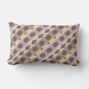 SYMBOLS blue Lumbar Cushion