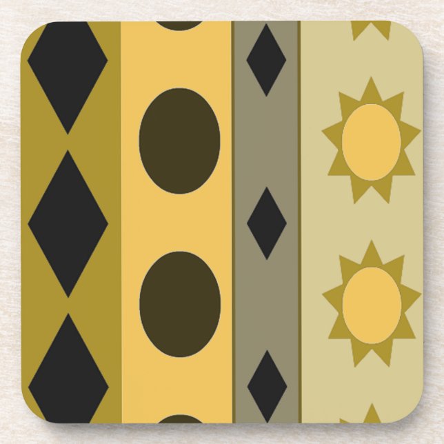 SYMBOLS large print Coaster (Front)