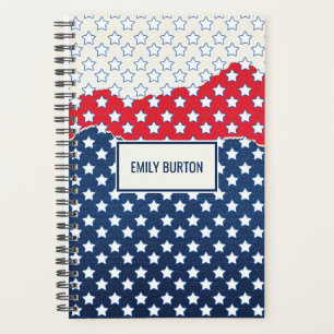 Symbols of an American Flag Planner