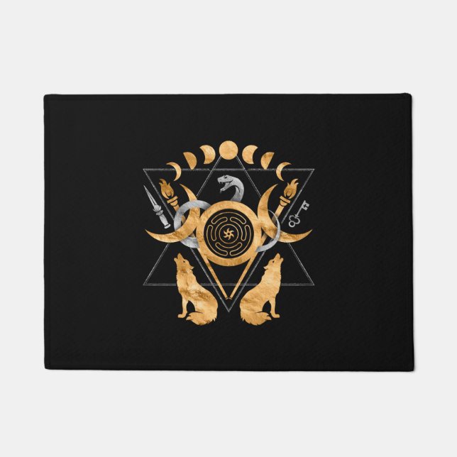 Symbols of Hecate Doormat (Front)