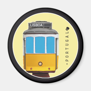 Symbols of Portugal - Lisbon Tramway Magnet