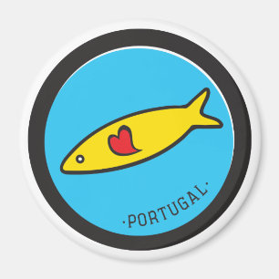 Symbols of Portugal - Sardine Nr. 02 Magnet