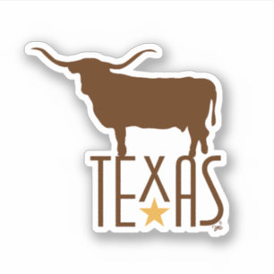 Symbols of Texas, Longhorn, brown