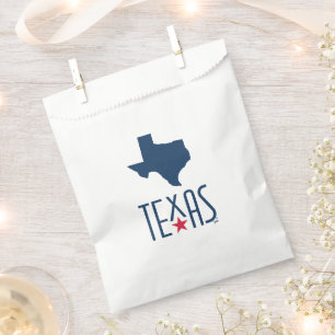 Symbols of Texas, Texas, navy blue Favour Bags