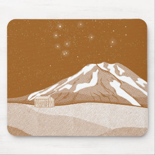 Syme Hut Mount Taranaki Mouse Mat