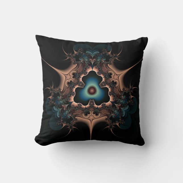 Symetric Fractal art pillow (Front)