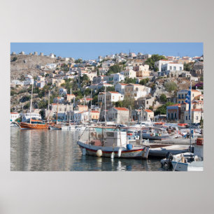 Symi in Greece Poster