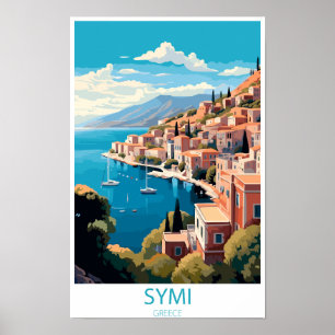 Symi Island in Greece gifts Poster