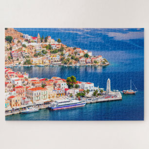 Symi island in Greece Jigsaw Puzzle