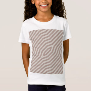 Symmetric diagonal stripes background 12 T-Shirt
