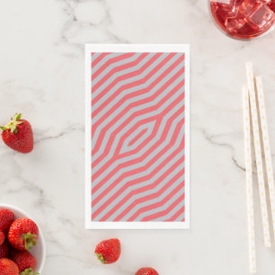 Symmetric diagonal stripes background 5 napkin