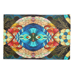 SYMMETRIC FOREST JAPANESE ART STYLE PILLOWCASE