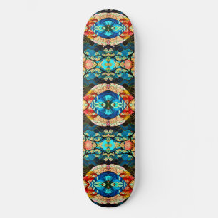 SYMMETRIC FOREST JAPANESE ART STYLE SKATEBOARD