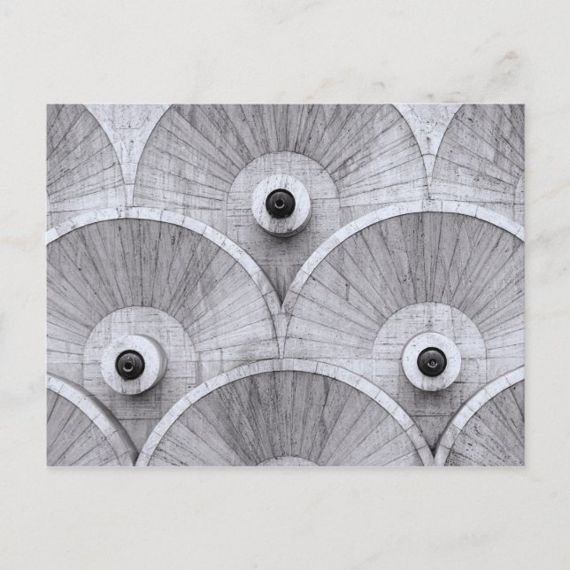 Symmetric patterns in Yerevan, Armenia. Postcard (Front)