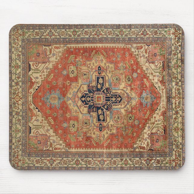 SYMMETRIC PERSIAN VINTAGE PATTERN MOUSE MAT (Front)