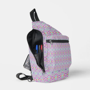 Symmetrical Balloons And Smiles Sling Bag