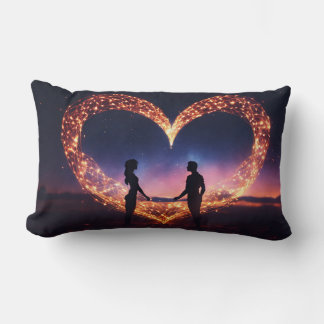 Symmetrical Love: Matching Throw Pillows