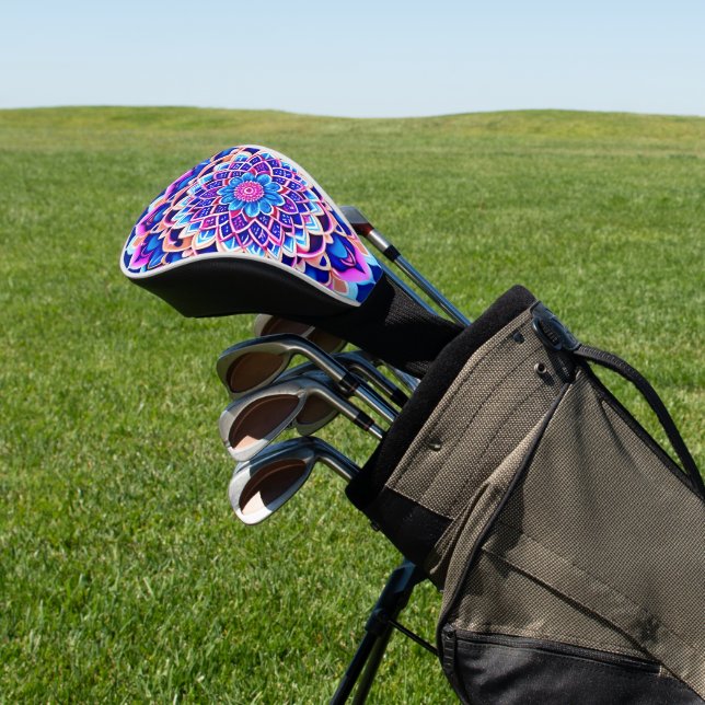 Symmetrical Mandala Crossbody Bags  Golf Head Cover (In Situ)
