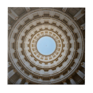 Symmetrical Worm's-Eye View of a Grand Dome Tile