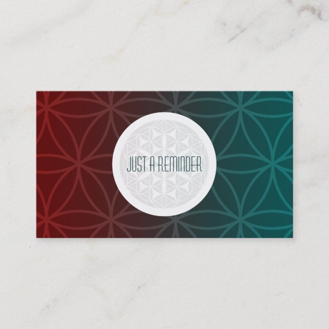 symmetry appointment reminder card (Front)