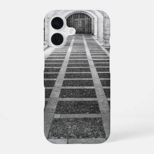 Symmetry in black and white iPhone 16 case