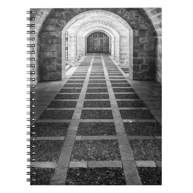 Symmetry in black and white notebook (Front)