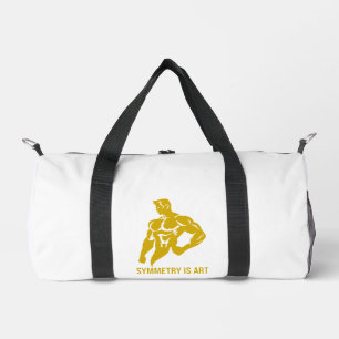 Symmetry Is Art Golden Era Bodybuilding Motivation Duffle Bag
