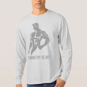 Symmetry Is Art Golden Era Bodybuilding Motivation T-Shirt