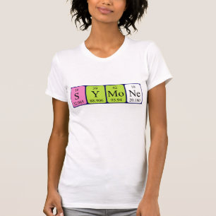 Symone periodic table name shirt
