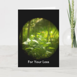 Sympath Card For your Loss