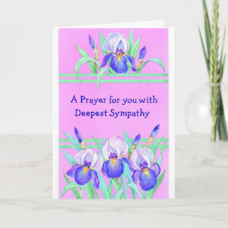 Sympathy-A Prayer for you with Deepest Sympathy Card