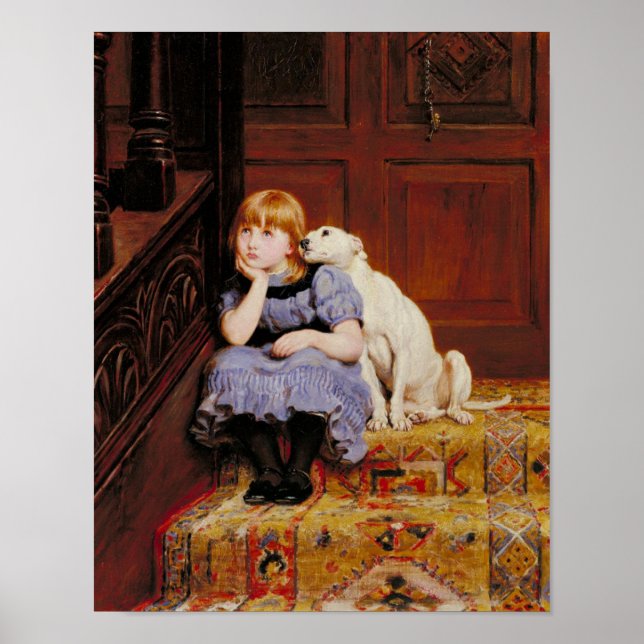 Sympathy (by Briton Riviere) Poster (Front)