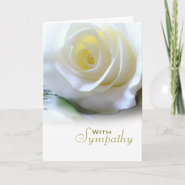 Sympathy card (Front)