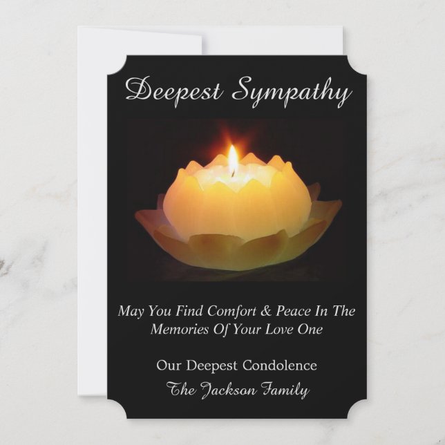Sympathy Card (Front)