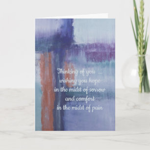 Sympathy card by DAL