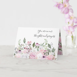 Sympathy Card Floral